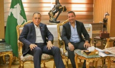 محافظ الشرقية يلتقي رئيس مجلس الإدارة والعضو المنتدب لشركة سييرا للهندسة والتصنيع