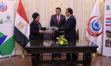 وزير الصحة يشهد توقيع بروتوكول تعاون مع الكلية الملكية البريطانية لطب الأطفال