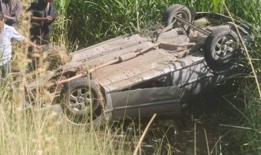 إصابة سعودي واثنين مصريين إثر حادث على صحراوي قنا