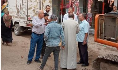 رصف طريق أبو حاكم وعدد من الطرق فى الحسينية بالشرقية بتكلفة 43 مليون و500 ألف جنيه