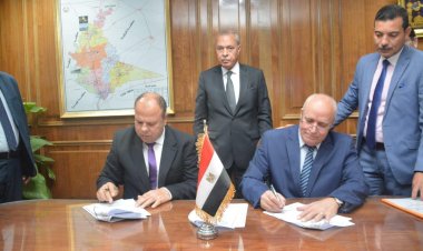 محافظ القليوبية ورئيس «MOT» يوقعان بروتوكول تعاون لإقامة مشروعات خدمية