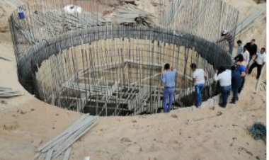 انتشال 4 عمال سقطوا داخل حفرة انشاءات بتقاطع طريق السويس مع الدائرى بالقاهرة