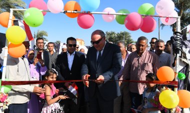 محافظ قنا يفتتح ثالث الحدائق العامة بقوص 