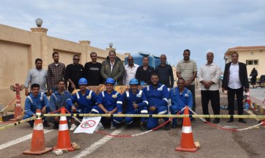 مياه مطروح: إنشاء مركز تدريب إقليمي للسلامة والصحة المهنية بمحطة  الرميلة