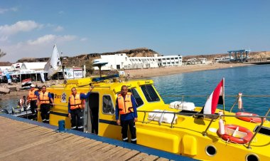 تدشين أول لنش إسعاف بحري بمصر