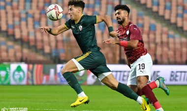 الزمالك يتقدم على سيراميكا بهدف «الجزيري» في الشوط الأول