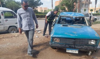 إصابة شخصين في حادث انقلاب سيارة ملاكي بالمنوفية