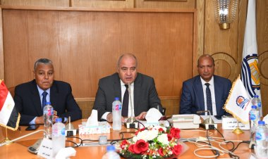 الداودي والغرباوي يبحثان توصيل مرافق البنية التحتية لجامعة جنوب الوادي الأهلية