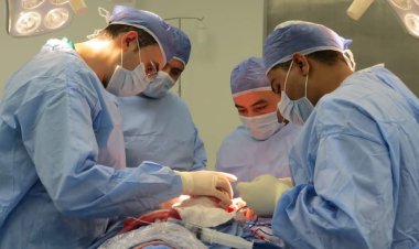 نجاح جراحة لإعادة تشكيل جمجمة رضيع ببورسعيد