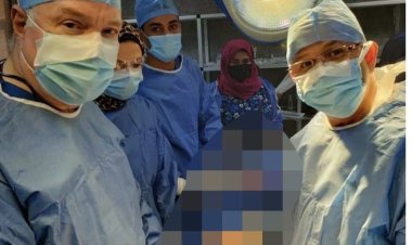 استئصال ورم من صدر طفلة 4 سنوات بمستشفى بنها