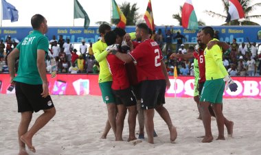  منتخب مصر يواجه المغرب في نصف نهائي أمم إفريقيا للكرة الشاطئية