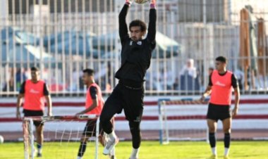 استعدادا للسوبر.. تدريبات قوية لثلاثي حراسة المرمى في الزمالك