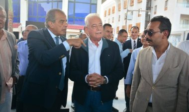 محافظ جنوب سيناء يفتتح أعمال تطوير «سقالة خليج نعمة» استعدادًا لقمة المناخ