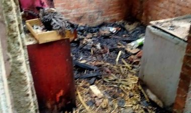 تفحم منزل إثر نشوب حريق في قنا.. ولجنة لحصر الخسائر