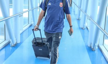 بعثة الأهلي تغادر إلى الإمارات