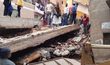 الأجهزة الأمنية تتحفظ على المتسبب في حادث سقوط عقار بالشرقية