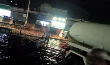 أمطار متوسطة بشبرا وقليوب.. وبرق ورعد في بنها