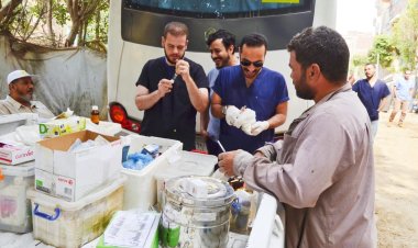 وزارة الرياضة تواصل تنفيذ  القوافل الطبية بقرى «حياة كريمة»