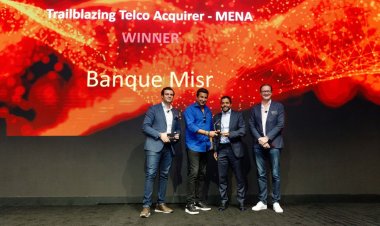 بنك مصر يحصد جائزة الأعلى نموا في التحصيل الإلكتروني لشركات الاتصالات