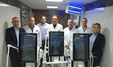 «أهالينا أصحاب فضل علينا»..  تٌهدي مستشفى المحلة العام 3 أجهزة تنفس صناعي (فيديو)