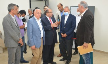 محافظ القليوبية يتفقد مجمع الخدمات المتكامل بشبين القناطر