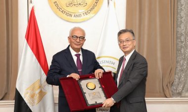وزير التعليم يبحث مع السفير الياباني تعزيز التعاون المشترك