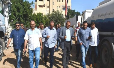 رئيس مياه المنيا يتفقد أعمال تطوير وإحلال وتجديد محطة مياه أرض سلطان المرشحة