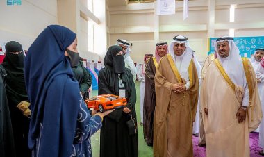 وكيل إمارة القصيم يزور معرض الأولمبياد الوطني للإبداع العلمي 2023