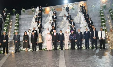 الغربية والمنطقة الشمالية العسكرية ينظمان حفل زفاف جماعي لـ 120 شاب وفتاة بحضور عدد من الشخصيات الهامة