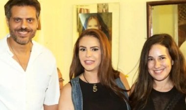 دنيا عبدالعزيز تهنئ شيري عادل وطارق صبري بزواجهما