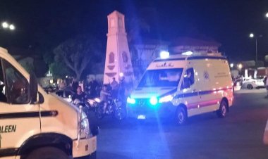 الحماية المدنية تدفع بسيارات الإطفاء للسيطرة على حريق بالسوق الكبير ببور فؤاد