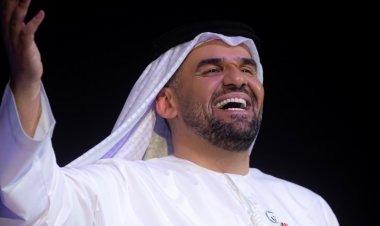 حسين الجسمى من احتفالية مصر والإمارات: «أم الدنيا حتة من قلبى»