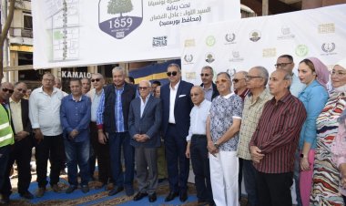 محافظ بورسعيد يدشن  مبادرة 100 مليون شجرة