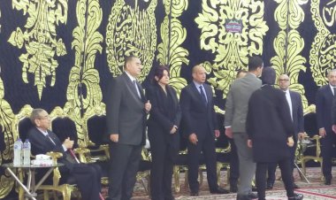 عاجل.. وصول نقيب المحامين وزكريا عزمي  لعزاء  فريد الديب