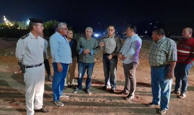 محافظ الشرقية يتفقد أعمال تطوير المحاور المرورية الجديدة بمدينة الزقازيق