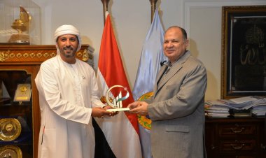 محافظ أسيوط يستقبل وفد مؤسسة زايد العليا لأصحاب الهمم