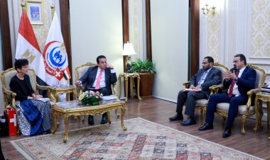 وزير الصحة يبحث توسيع التعاون مع الجانب السويسري في مجال النفايات الطبية