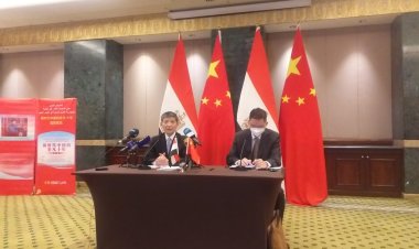 مؤتمر صحفي لسفارة الصين بالقاهرة لشرح إنجازات المؤتمر الوطني للحزب الشيوعي.. صور