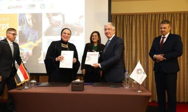 نيفين جامع: جهاز تنمية المشروعات يفتح الأسواق العالمية أمام المنتجات التراثية