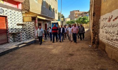 رئيس مياه سوهاج يتفقد مشروعات الإحلال والتجديد