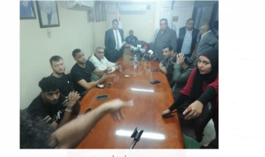 شاهد| مُطربي الراب داخل مقر نقابة المهن الموسيقية..  لهذا السبب