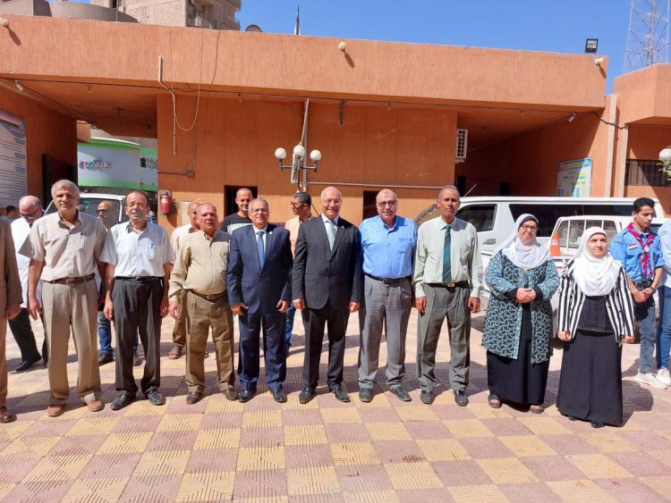 رئيس جامعة بنها يشهد أداء تحية العلم ويتفقد عدد من الكليات والمدن الجامعية