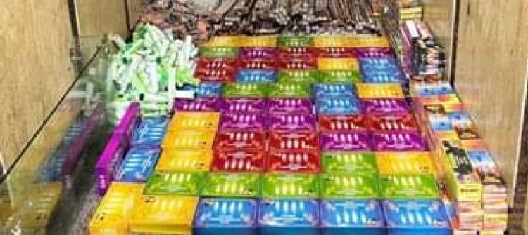 العثور على 134 ألف قطعة ألعاب نارية داخل مخزن بالمرج