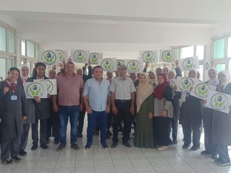 محطة مياه إمبابة بالجيزة تستقبل طالبات المعهد الفني للتدريب «تيودور بلهارس»