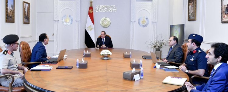 الرئيس السيسي يتابع تطورات الموقف التنفيذي للمشروع القومي للإنتاج الزراعي «مستقبل مصر»