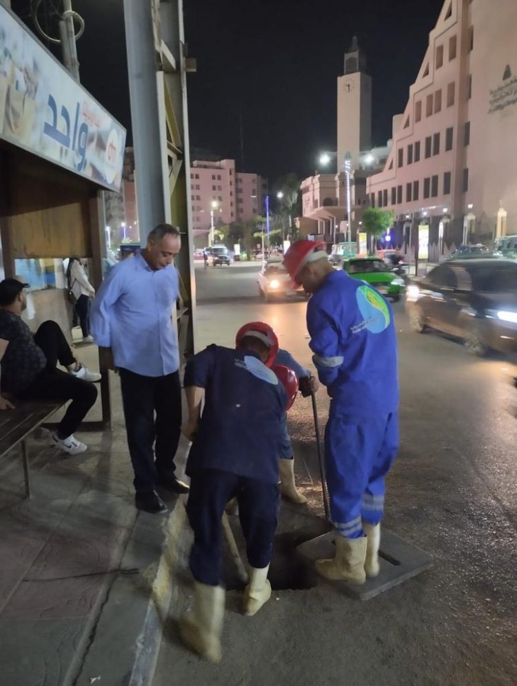 رئيس مياه المنوفية: تطهير شبكات الصرف الصحي لمواجهة فصل الشتاء