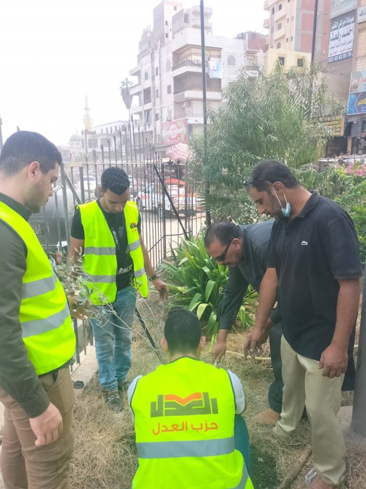 حزب العدل يستكمل أعمال القافلة الطبية بسمنود