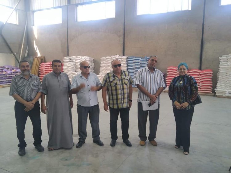 بدء موسم توريد أرز الشعير في بورسعيد