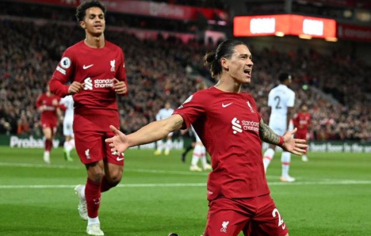 ليفربول يفوز على وست هام بهدف نونيز