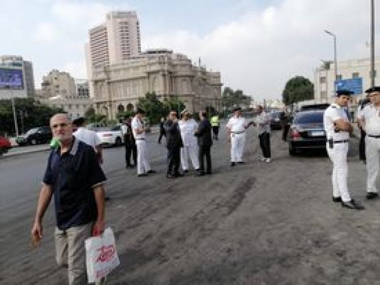 عاجل.. انتشار أمني لتأمين انطلاق مشروع كايرو بايك بميدان التحرير